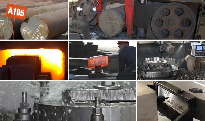 JS Fittings CNC machining center and forging workshop